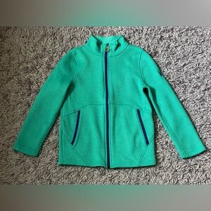 Spyder Kids Teal  Zip-up Jacket with Blue Accents M 10/12